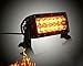 Kawell Led Fog Light 36W AMBER WHITE Spot and Flood Combo Beam Off Road LED Light Bar-suitable for Off-road Vehicle/ATVs/SUV/Truck etc