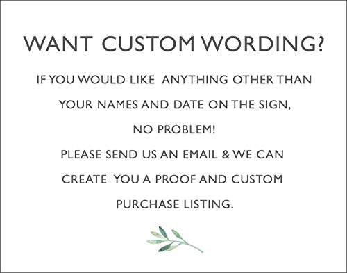 Custom Wooden Welcome Sign for Rustic Weddings: Display Date & Couple Name, Personalized Welcome Wedding Sign, Weathered Oak Stain Wood Sign, Wedding & Reception Decorations