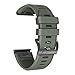 ANCOOL Compatible with Fenix 6 Pro Bands Soft Silicone Easy, Black, Size No Size