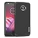 OMOTON Moto Z2 Play 2017 Case - Dual-Layer [Soft TPU Interior] [Durable PC Exterior] Case Cover for Motorola Moto Z2 Play XT1710 5.5 inch (2017), Black