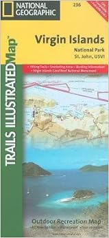 Virgin Islands National Park St. John USVI[MAP-TRAILS ILLUS #236 VIRGIN I][Folded Map]