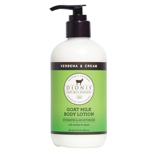 Dionis Goat Milk Lotion for Dry Skin, Lemon Verbena & Cream, 8... 41 ADg8unVL