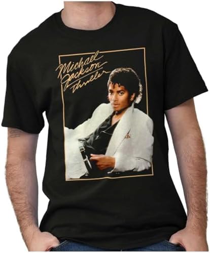 Amazon.com: Michael Jackson Mens 'Thriller' T-Shirt, Black, Small