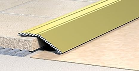 Profil De Transition Aluminium Gedotec - 40 Mm, 200 Cm, Pour Sol Et Lames