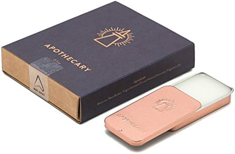 The Apothecary Mens Fragrance Solid Wax Cologne Perfume (Hot Shot)