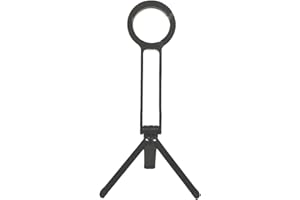 Magnetic Phone Tripod，Aluminium Alloy Portable Phone Holder Mini Tripod with 180° Adjustable Portable Mini Pocket Selfie Stic