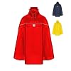 Cyclehero Fietsregenponcho, uniseks, met capuchon, hoogwaardig en waterafstotend, inclusief kijkvenster, waterdichte…
