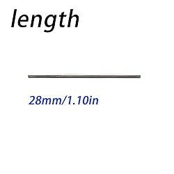 WAVEIST 1/64 Model Car Axles for Model Cars,10 Sets