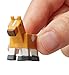 Iron Golem with Flower, Chicken Zombie & Palomino Horse Mini Figure (3 Pack)