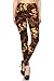 R832-PLUS Rustic Romance Print Fashion Leggings