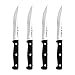 J.A. Henckels EverSharp Pro Steak Knife Set, 4-piece, Black/Stainless Steel
