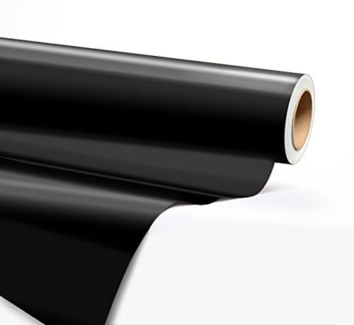 1ft x 1ft (1 Sq/ft) Hexis GLOSS DEEP BLACK Vinyl Car Wrap Film | HX20890B