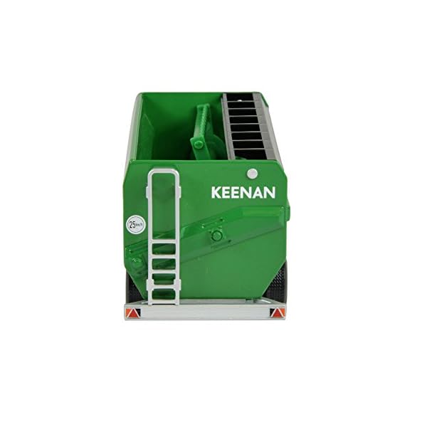 Keenan Futtermischwagen 365, Britains originalgetreuer Modell Spielzeug Mischwagen mit drehbarer Mischwalze im Maßstab 1… – Bild 4
