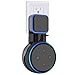 SPORTLINK Outlet Wall Mount Hanger Holder Stand for Echo Dot 3rd Gen, Hides The Original Long Cord, Compact Holder Case Plug in Kitchen, Bathroom and Bedroom (Black - 1 Pack)