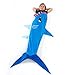 Echolife Shark Tail Blanket Super Soft Minky Shark Sleeping Bag for Kids Age 3-12 Years Old - Designed