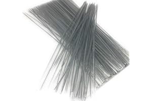 WESTSTONE 100pcs 5"(12.7cm) Plastic Clear Oval Twist Ties - Re-Usable, Washable, Moisture Resistant for Party Cello Candy Gift Bags