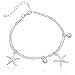Bienvenu 2 Piece Starfish Ankle Bracelet Beach Wedding Anklets Barefoot Sandals Foot Jewelry
