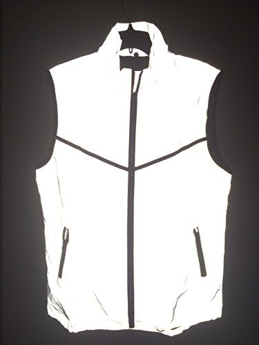BrightLuz High Visibility Super Reflective Cycling Running Walking Vest