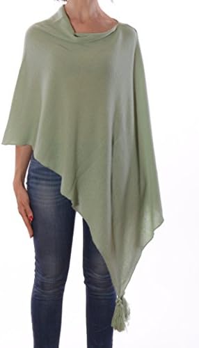 Tassel Poncho 100% Cashmere