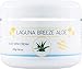Aloe Lotion for Dry Skin by Laguna Breeze - Organic Aloe Vera, Coconut Oil, Jojoba Oil and Shea Butter - no Fragrance or Perfumes - Body and Face Moisturizer Cream - Vitamin C and E - Dry Skin Care - Sunburn, Eczema and Psoriasis Relief - 8.6 Ounce Jar