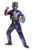 Disguise Hasbro Transformers Age of Extinction Movie Optimus Prime Deluxe Boys Costume, Medium/7-8
