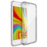 iPhone 6 Case, Enther [Ult+ Cushion] Slim Fit Scratch/Dust Proof Hybrid Transparent Clear Case with Shock Absorb Trim Bumper for Apple iPhone 6 6s- One Year Warranty