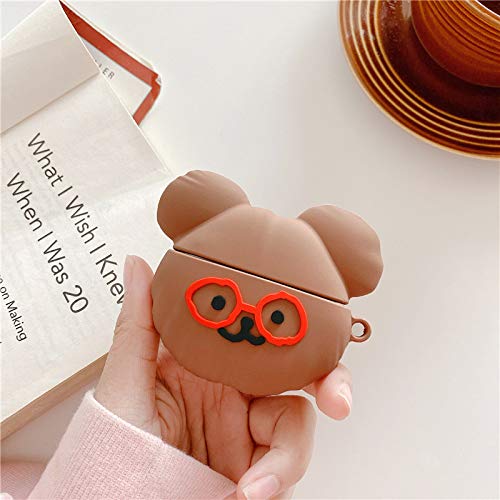 BONTOUJOUR AirPods Case, Super Funny Creative Stylish Condiment Ketchup Package Bottle Design AirPods Case, Soft Silicone Earphone Protection Skin for AirPods1&2+Hook -Red Ketchup - Thumbnail 3