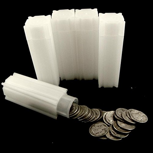 Square Dime Coin Tube (10 pack)