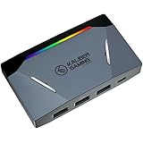 IOGEAR KeyMander 2 Keyboard/Mouse Adapter Plus Controller Crossover- GE1337P2, Black