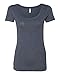 Next Level Ladies' Triblend Scoop L VINTAGE NAVY