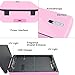 Smartphone UV Sanitizer, Cell Phone Sterilizer Cleaner and Charger for iPhone 8 iPhone X Android Device Earphone Jewelry Watches with Aromatherapy Fuction USB Cable- Pink