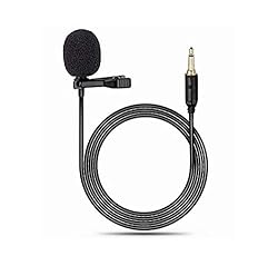 Alvoxcon Lavalier Microphone, Lapel Condenser