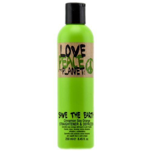 TIGI Love Peace and The Planet Save The Earth Straightener and Defrizzer, 8.45 Ounce