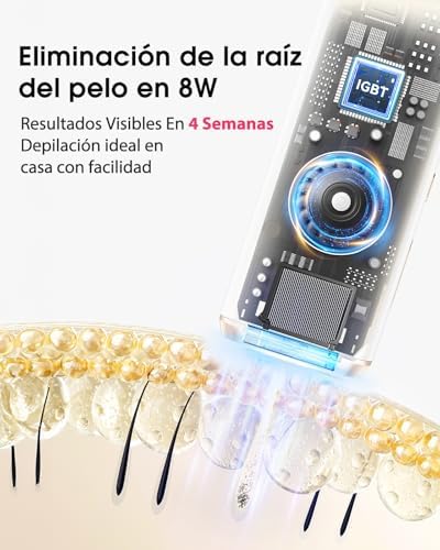 Depiladora Laser IPL con Refrigeración para Todo el Cuerpo, GLY06