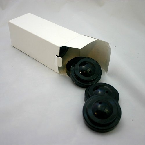 Annin Flagmakers 700278 Box of Twelve 5 Hole Black Plastic Base