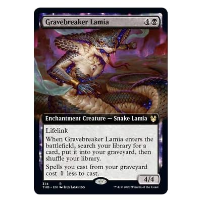 Magic: The Gathering - Gravebreaker Lamia - Extended Liberia | Ubuy