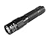 Lumintrail Keychain Flashlight 130 Lumen LED, Magnetic Tail, Reversible Pocket Clip, and Bonus Light (Black)