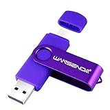 WANSENDA OTG 2 in 1 Micro USB Flash Drive 16GB 32GB