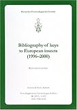 Bibliography of Keys to European Insects, Gaedike, Reinhard, 3931374599