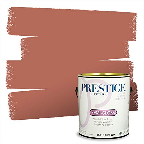 PRESTIGE Paints Interior Paint and Primer In One, 1-Gallon, Semi-Gloss, Compara…