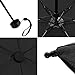 Yoobure Small Mini Umbrella with Case Light Compact Design Perfect for Travel Lightweight Portable Parasol Outdoor Sun&Rain Umbrellas-BLACK