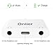 Compatible Dual 3.5 mm Headphone Jack Adapter, 3 in 1 Aux Audio Headphone Jack Adapter with Music Charge Cable Charger Connector Applicable for iPhone 10 x / 7/7 Plus / 8/8 Plusthumb 2