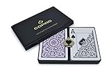 Copag 1546 Poker Purple/Gray Jumbo Index, Playing Cards