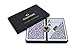 Copag 1546 Design 100% Plastic Playing Cards, Poker Size (Standard) Purple/Grey Jumbo Index (1 Set)