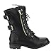 Forever Women's Mango-71 Black Boots 6.5 D(M) US