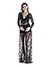 Yomoko Women Sexy Deep V-Neck Lace Maternity Photography Maxi Dress