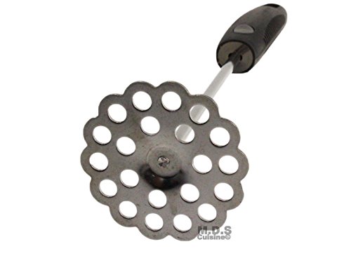Masher Potato Best Bean Masher Heavy-gauge Premium Stainless Steel Easy Grip - Thumbnail 2