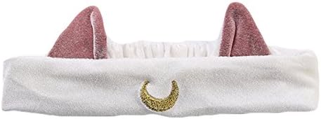 DJHbuy moon embroidery hairband lovely Cat Usagi shower headband cosmetic band