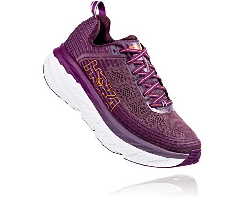 HOKA ONE ONE Bondi 6 Arctic Dusk/Grape Juice Womens 6