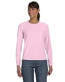 Comfort Colors Womens Ringspun Garment-Dyed Long-Sleeve T-Shirt (C3014)- Blossom,Medium